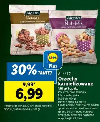 Lidl Orzechy karmelizowane 150 g/1 opak. oferta