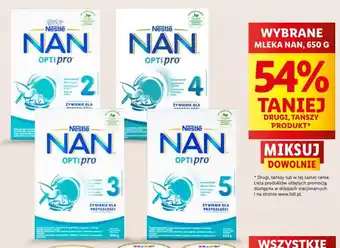Lidl WYBRANE MLEKA NAN, 650 G oferta