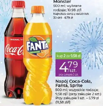 Stokrotka Napój Coca-Cola, Fanta, Sprite 500 ml oferta