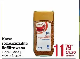 Makro Kawa rozpuszczalna liofilizowana 200g oferta