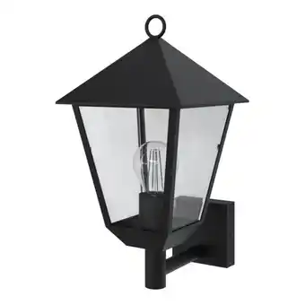 Castorama Kinkiet ogrodowy goodhome docker górny e27 ip44 czarny oferta