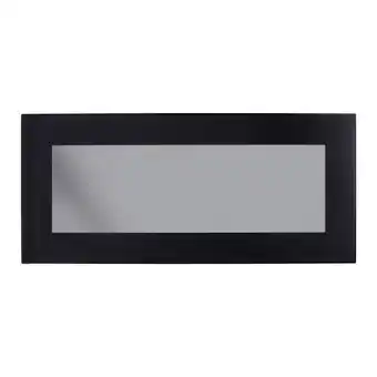 Castorama Front kuchenny do szafki poziomej z przeszkleniem dymionym goodhome winterana 80 cm czarny oferta