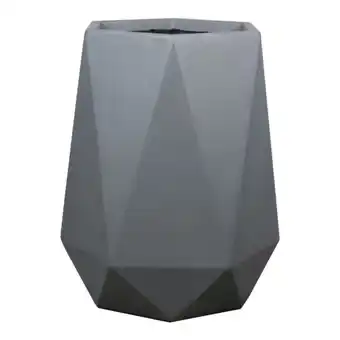 Castorama Donica geometryczna verve 38 cm jasnoszara oferta