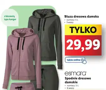 Lidl Bluza dresowa damska oferta