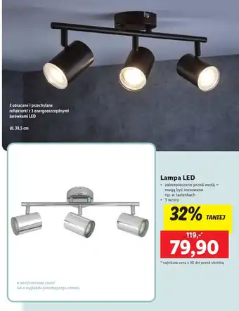 Lidl Lampa LED oferta