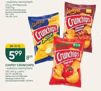 Chata Polska CHIPSY CRUNCHIPS Lorenz 130-140g oferta