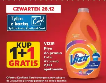 Kaufland VIZIR Płyn do prania 2,15 l oferta
