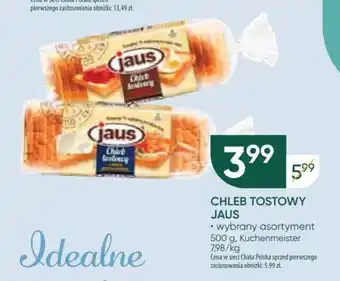 Chata Polska CHLEB TOSTOWY JAUS 500 g oferta