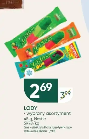 Chata Polska LODY 45 g oferta