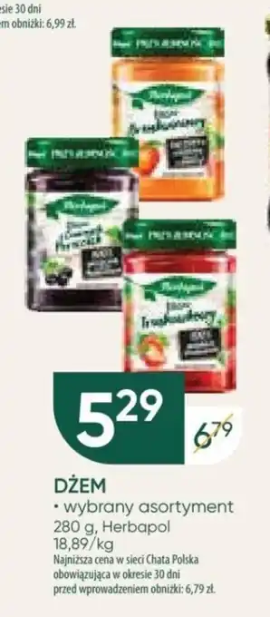 Chata Polska DŻEM Herbapol 280 g oferta