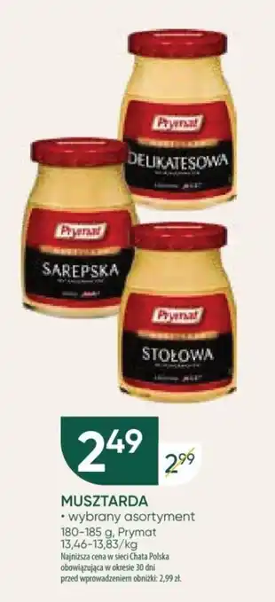 Chata Polska MUSZTARDA 180-185 g oferta