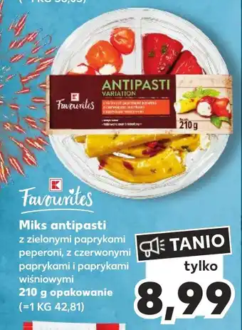 Kaufland Miks antipasti 210 g oferta