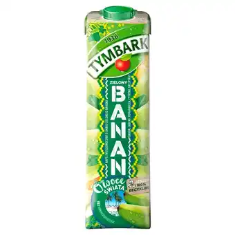 Żabka Tymbark owoce świata napój wieloowocowy zielony banan 1 l oferta