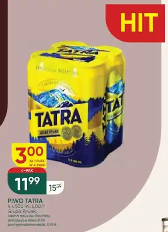 Chata Polska PIWO TATRA 4 x 500 ml oferta