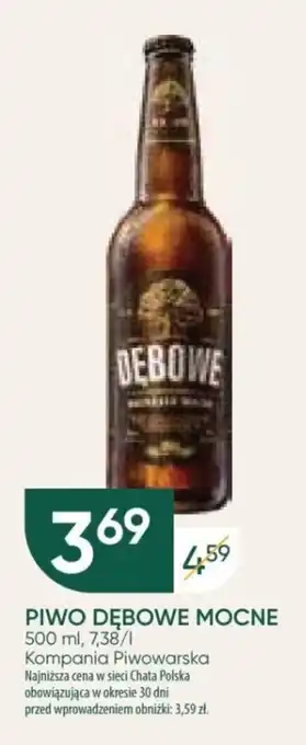 PIWO DĘBOWE MOCNE 500 ml