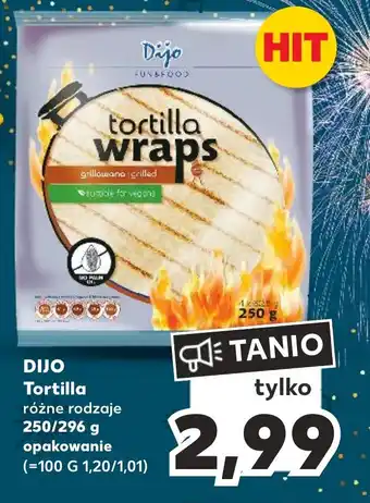 Kaufland DIJO Tortilla 250/296 g oferta