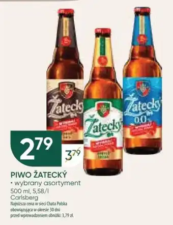 Chata Polska PIWO ŽATECKÝ 500 ml oferta