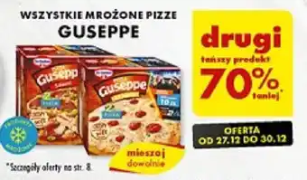 Biedronka WSZYSTKIE MROŻONE PIZZE GUSEPPE oferta