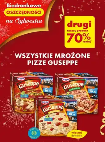 Biedronka WSZYSTKIE MROŻONE PIZZE GUSEPPE oferta