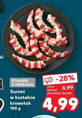 Kaufland Surimi w kształcie krewetek 100 g oferta