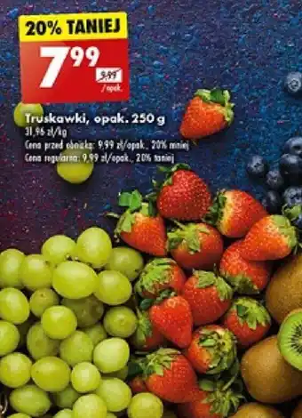 Biedronka Truskawki 250 g oferta