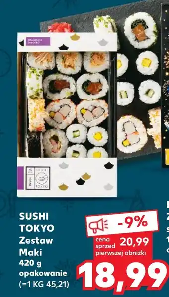 Kaufland SUSHI TOKYO Zestaw Maki 420 g opakowanie oferta