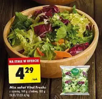 Biedronka Mix sałat Vital Fresh 160-180 g oferta