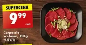 Biedronka Carpaccio wołowe, 110 g oferta