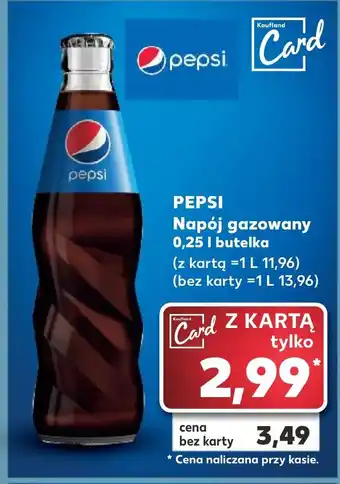 Kaufland PEPSI Napój gazowany 0,25 I oferta