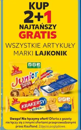 Kaufland WSZYSTKIE ARTYKUŁY MARKI LAJKONIK oferta