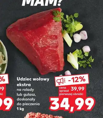 Kaufland Udziec wołowy ekstra 1kg oferta