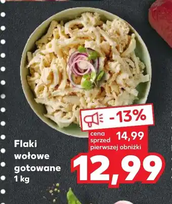 Kaufland Flaki wołowe gotowane 1 kg oferta