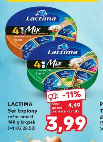 Kaufland LACTIMA Ser topiony 140 g oferta