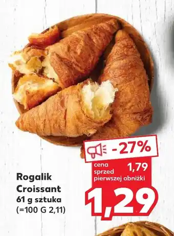 Kaufland Rogalik Croissant 61 g oferta