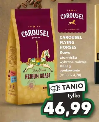 Kaufland CAROUSEL FLYING HORSES Kawa ziarnista 1000 g oferta