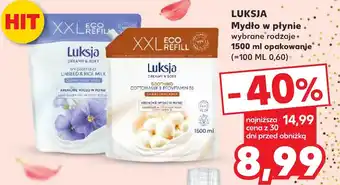 Kaufland LUKSJA Mydło w płynie 1500 ml oferta