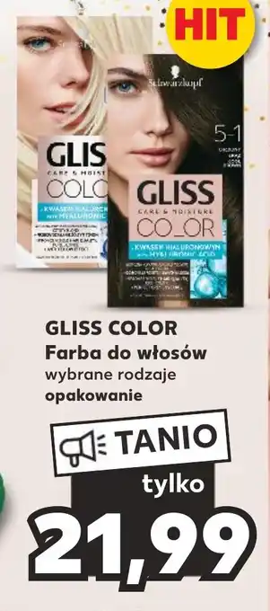 Kaufland GLISS COLOR Farba do włosów oferta