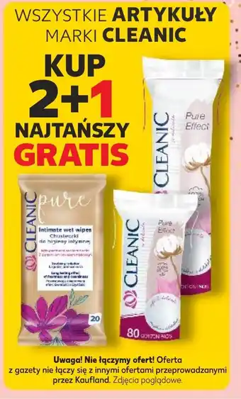 Kaufland WSZYSTKIE ARTYKUŁY MARKI CLEANIC oferta