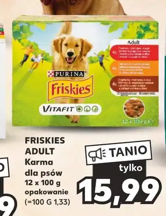 Kaufland FRISKIES ADULT Karma dla psów 12 x 100 g oferta