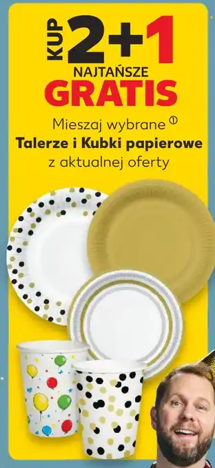 Kaufland Talerze i Kubki papierowe z aktualnej oferty oferta