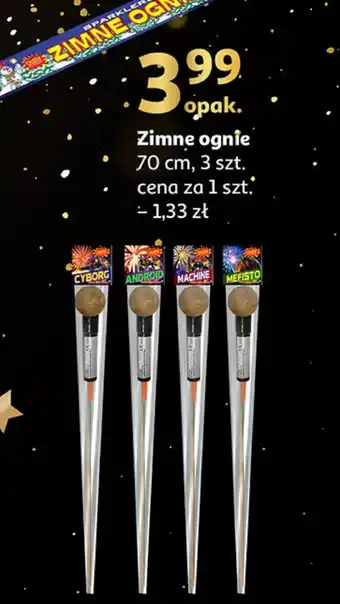 Auchan Zimne ognie oferta