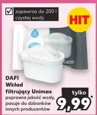 Kaufland DAFI Wkład filtrujący Unimax oferta