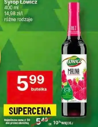Delikatesy Centrum Syrop łowicz oferta