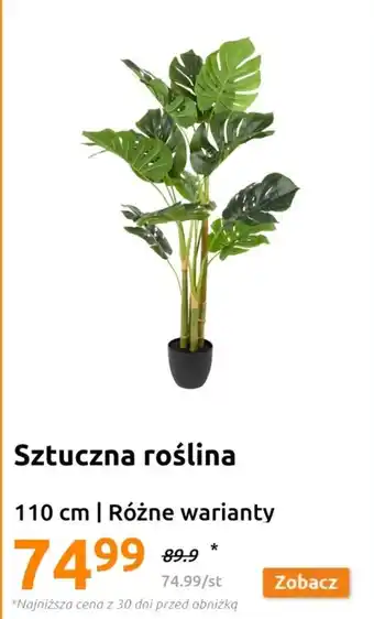 Action Sztuczna roślina oferta