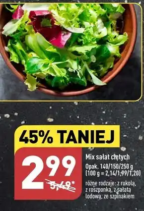 ALDI Mix sałat rukola oferta