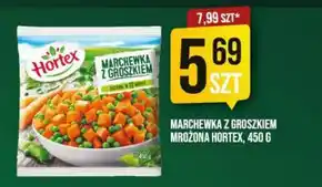 Market Jan Hortex marchewka z groszkiem 450 g oferta