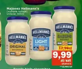 Społem Hellmann's majonez babuni 405 ml oferta