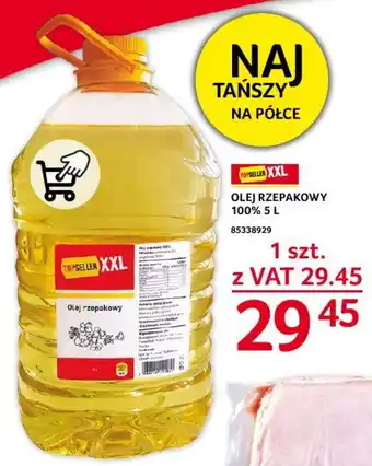 Selgros OLEJ RZEPAKOWY 100% 5 L oferta