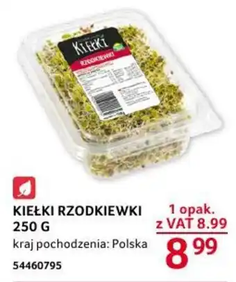 KIEŁKI RZODKIEWKI 250 G