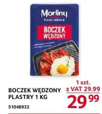 Selgros BOCZEK WĘDZONY PLASTRY oferta